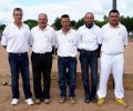 Qualifiés 3ème D : Cleyet-Merle P et M, Tabarini G, Rigollier F, Faure E (ESB (...)