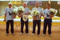 Vice-Champions 2ème D : Vitello Alain et Robert, Tholon G, Samuel S, Durand (...)