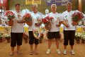 Vice-championnes F2-3 : Patricot N, Rivaux S, Grépat C, Prave C (ESB (...)