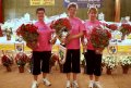 Championnes F4 : Dubouchez-Chabert M, Tronel I, Chanas J (ESB Portes du (...)