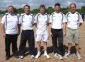 Qualifiés 4ème D : Tirard M et C, Roux D, Cotte C, Gerbert-Gaillard L (ESB (...)