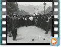 Premier film sur les boules en 1900