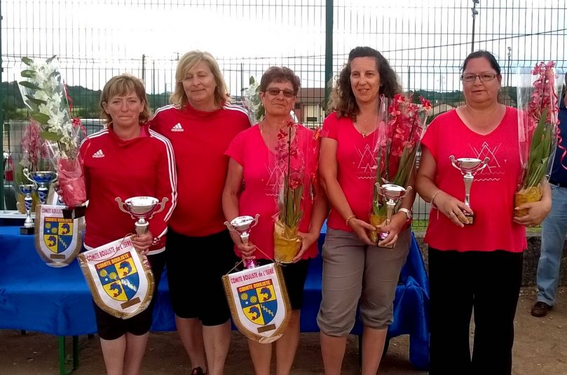 Finalistes 4 division Féminines.